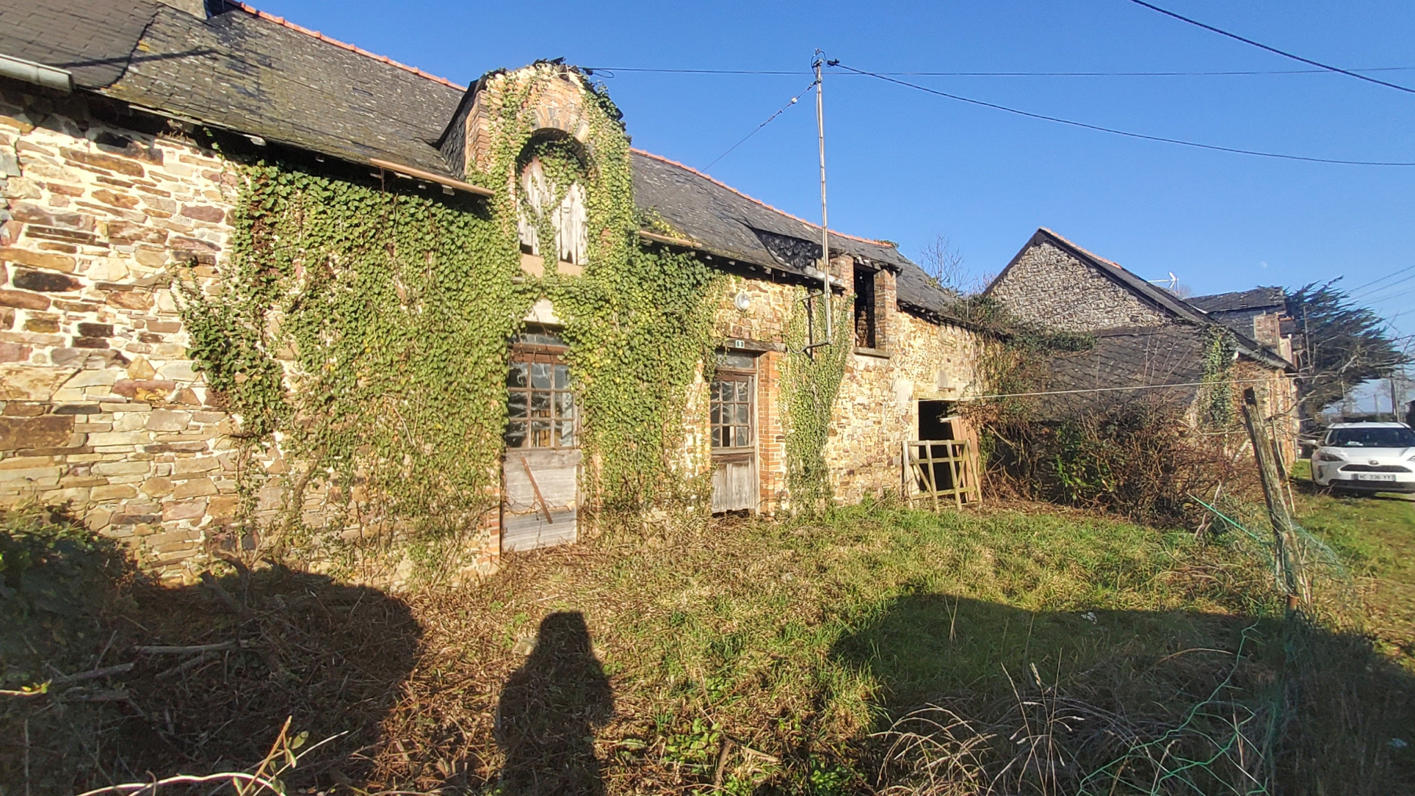 A VENDRE - Longère à rénover de 180m2 - 1080m2 de terrain